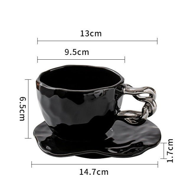 Art Wave Tea Cup Set -Dinnerware- Delicors