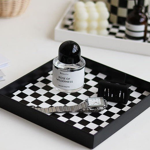 Checkerboard Tray Collection - Tray - Delicors