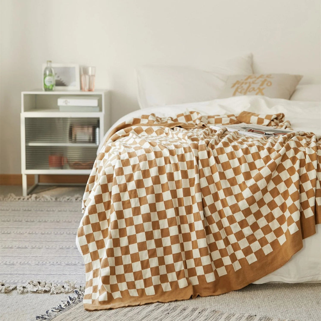 Checkered Glow Lamp - Lamps - Delicors