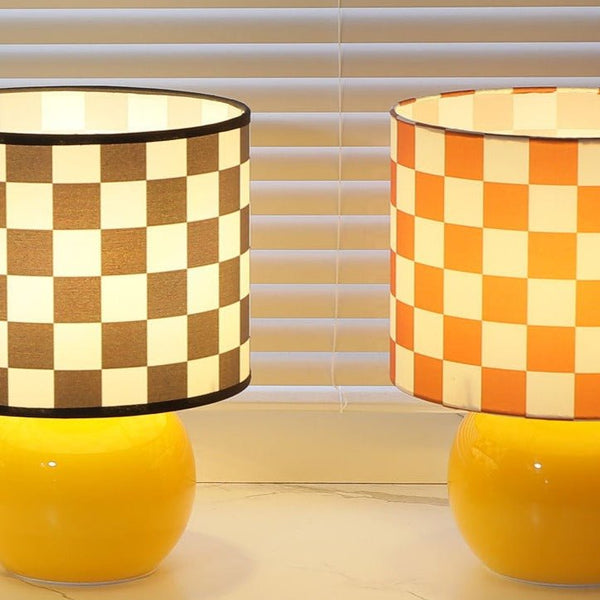 Checkered Glow Lamp - Lamps - Delicors