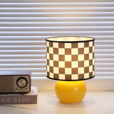 Checkered Glow Lamp - Lamps - Delicors