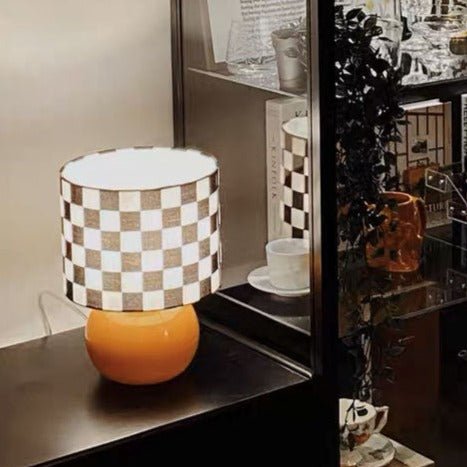 Checkered Glow Lamp - Lamps - Delicors