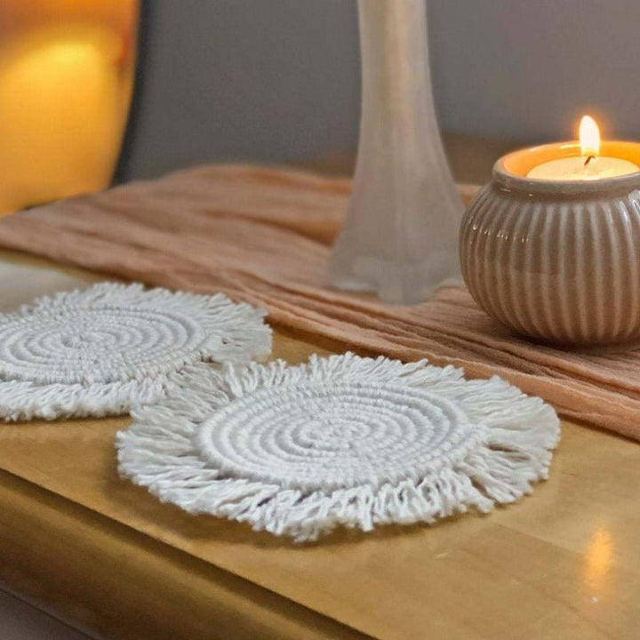 Modern Boho Macrame Placemats - Place mats - Delicors