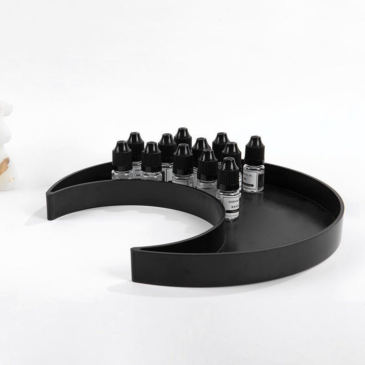 Moon Shape Plastic Tray - Trays - Delicors