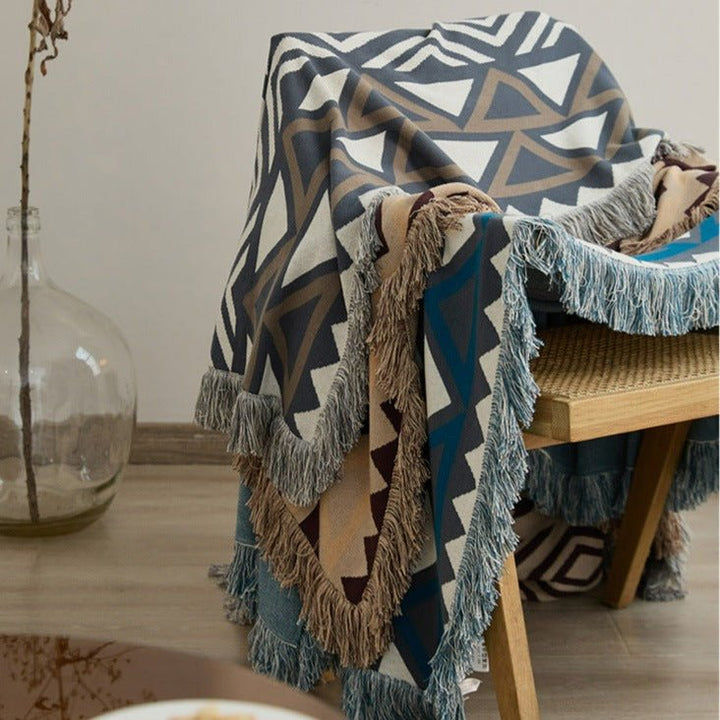 Moroccan Style Blanket -Throw- Delicors