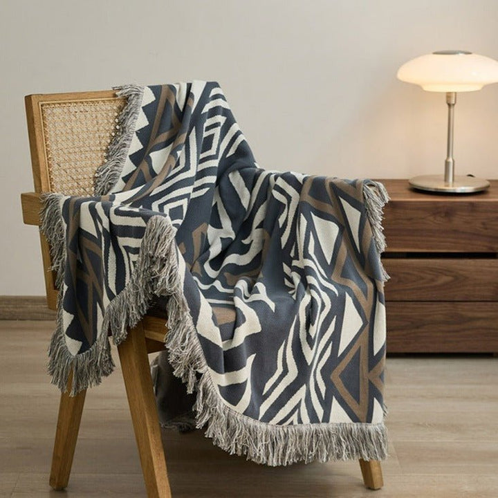 Moroccan Style Blanket -Throw- Delicors