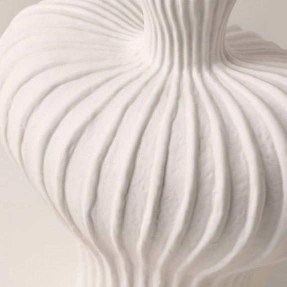 Origami Stripe Vase - Vase - Delicors