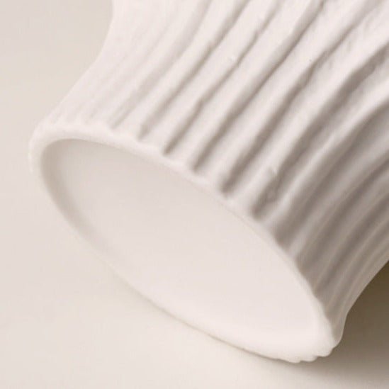 Origami Stripe Vase - Vase - Delicors