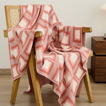Pastel Grid Blanket - Throw - Delicors