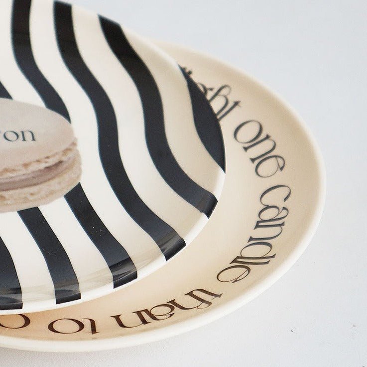 Pastries On Plastic Plate - Delicors