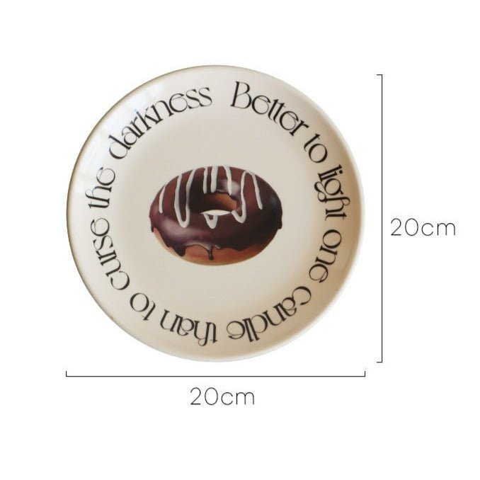 Pastries On Plastic Plate - Delicors