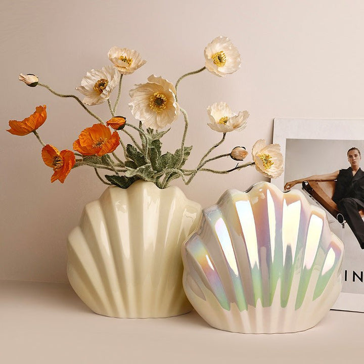 Pearl Shell Vase - Vase - Delicors
