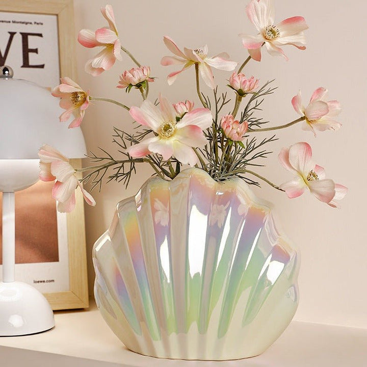 Pearl Shell Vase - Vase - Delicors