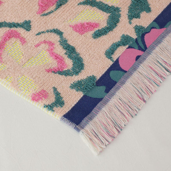 Peony Tassel Towel - Towel - Delicors