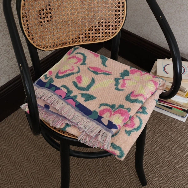 Peony Tassel Towel - Towel - Delicors