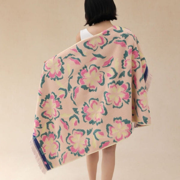 Peony Tassel Towel - Towel - Delicors