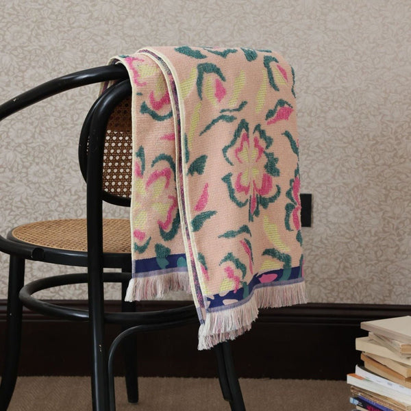 Peony Tassel Towel - Towel - Delicors