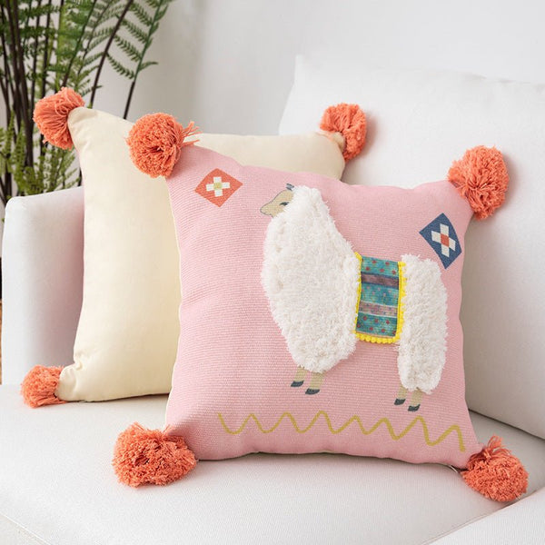 Playful Candy Colour Cushion - Cushion - Delicors