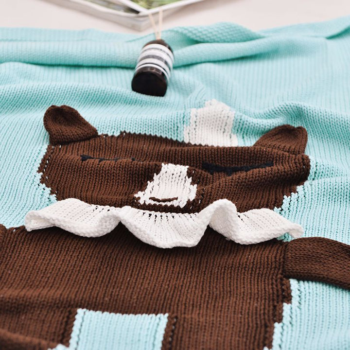 Playful Zoo Blanket - Throw - Delicors