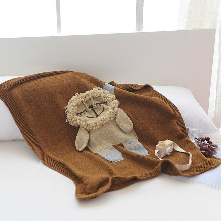 Playful Zoo Blanket - Throw - Delicors