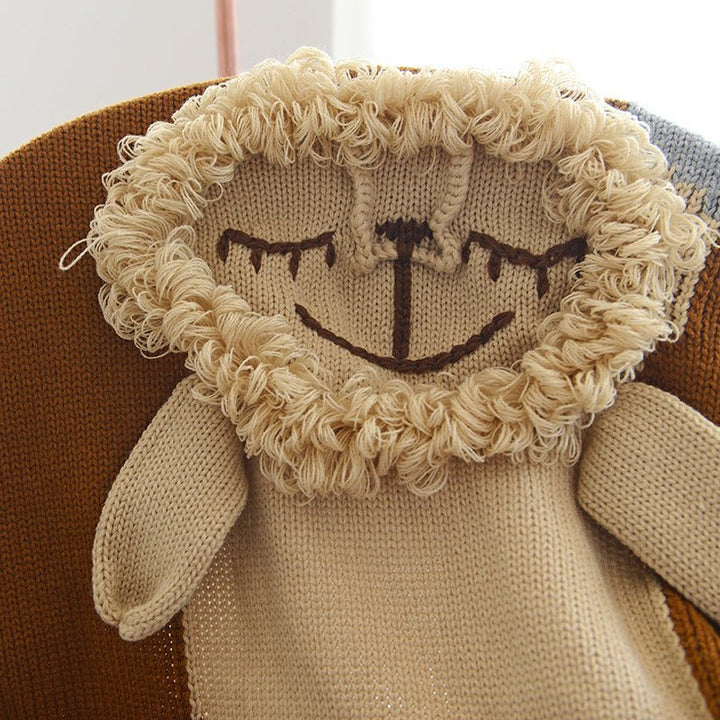 Playful Zoo Blanket - Throw - Delicors