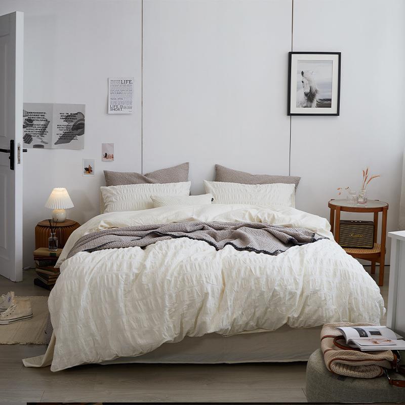 Plush Puff Bedding Set - Bedding - Delicors
