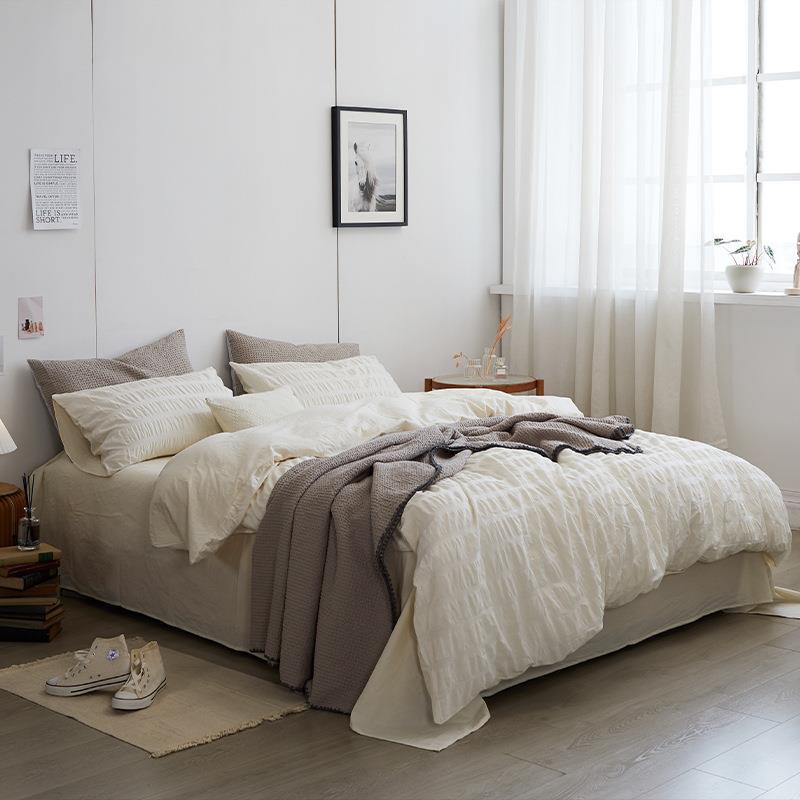 Plush Puff Bedding Set - Bedding - Delicors