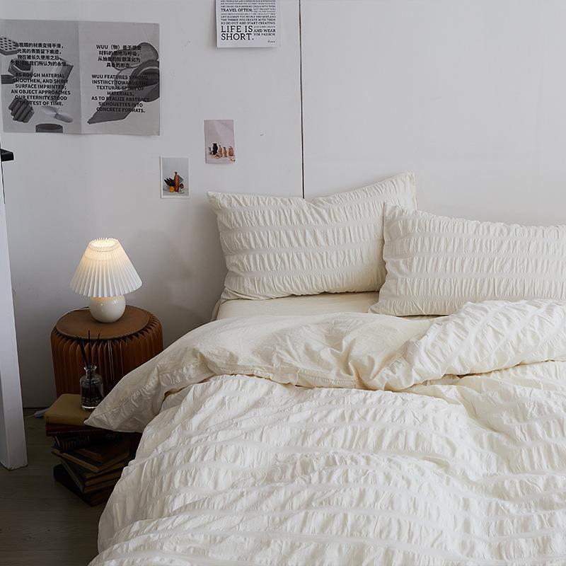Plush Puff Bedding Set - Bedding - Delicors