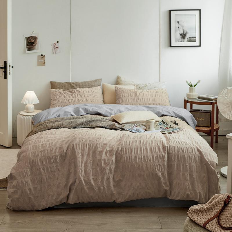 Plush Puff Bedding Set - Bedding - Delicors