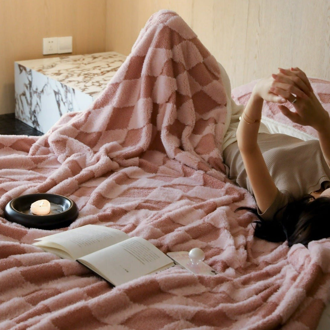 Queen of Diamonds Blanket Collection -Throw- Delicors