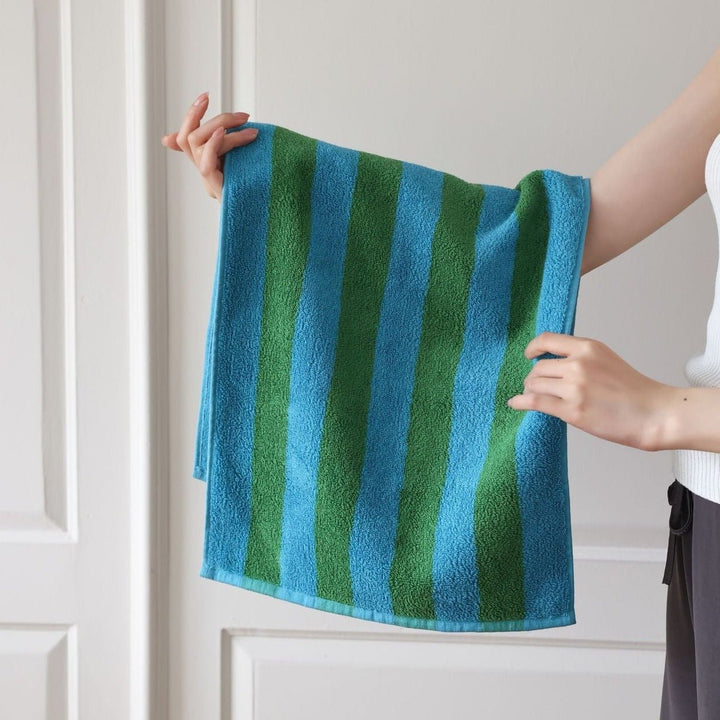 Retro Striped Beach Towel - Towel - Delicors