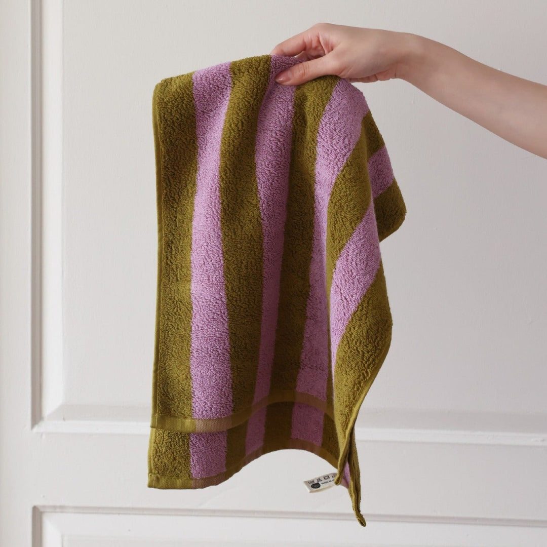 Retro Striped Beach Towel - Towel - Delicors