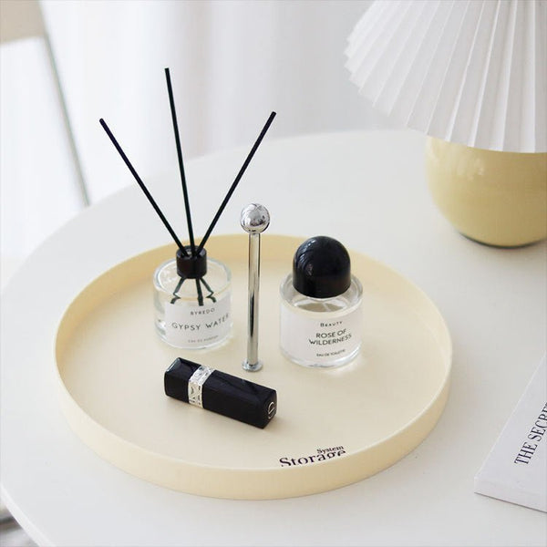 Round Accessories Tray - Tray - Delicors