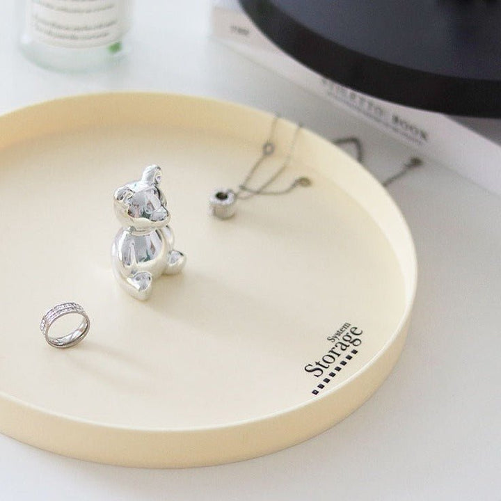 Round Accessories Tray - Tray - Delicors