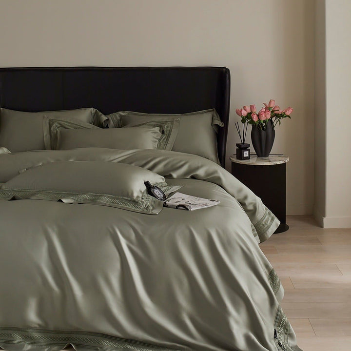 Silky Sanctuary Bedding Set - Bedding - Delicors