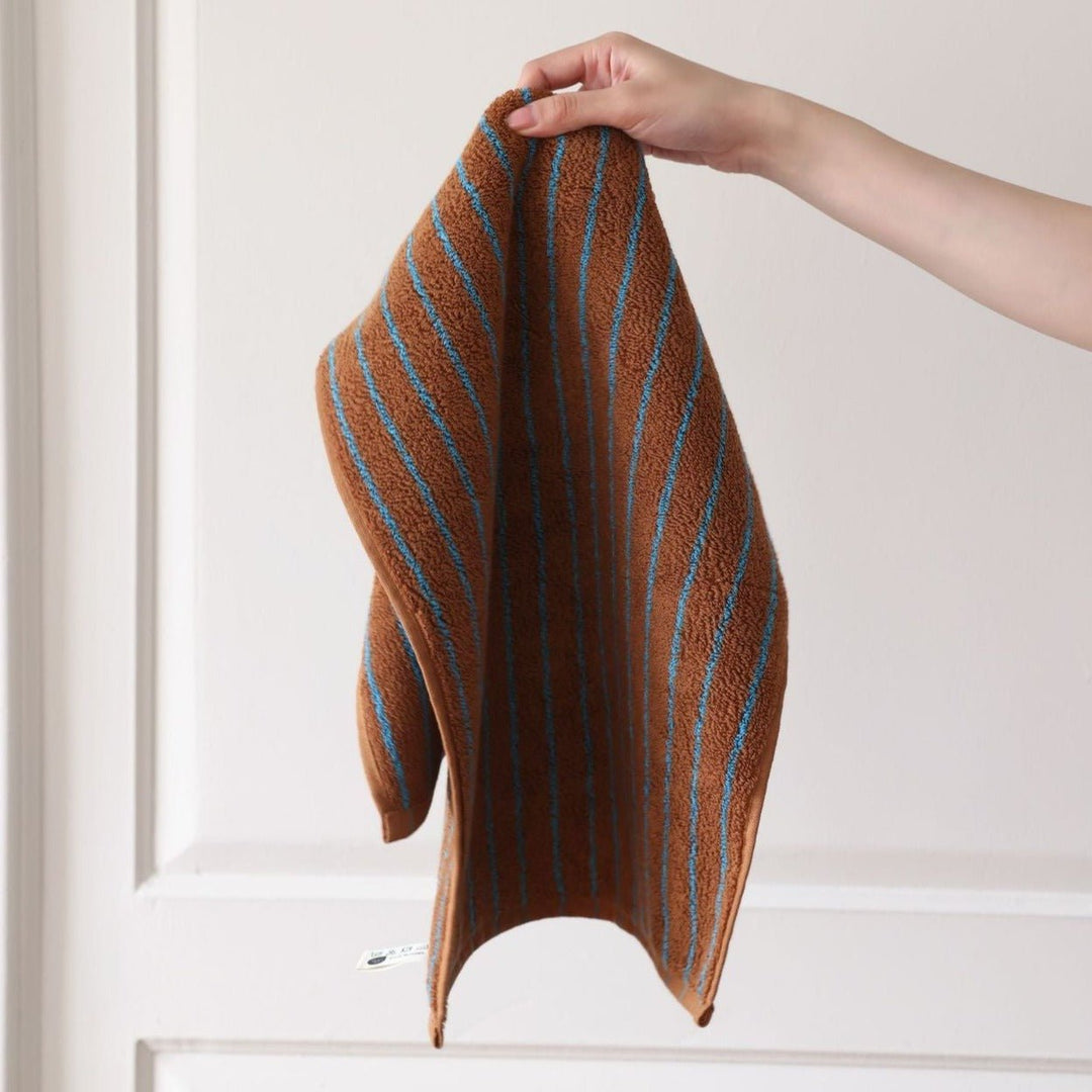 Simple Striped Bath Towel Set - Towel - Delicors