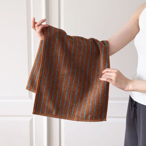 Simple Striped Bath Towel Set - Towel - Delicors