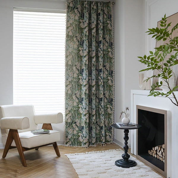 Soft Tuilp Tassel Curtain - Curtain - Delicors