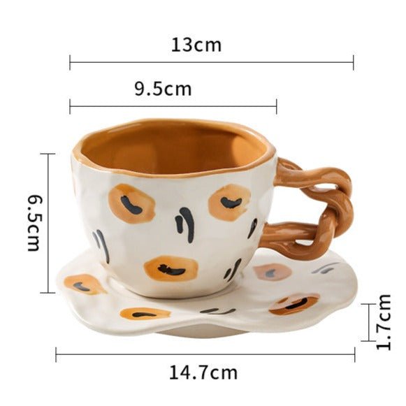 Spiral Brew Tea Cup - Mug - Delicors