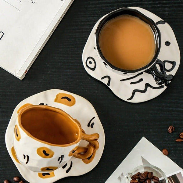 Spiral Brew Tea Cup - Mug - Delicors