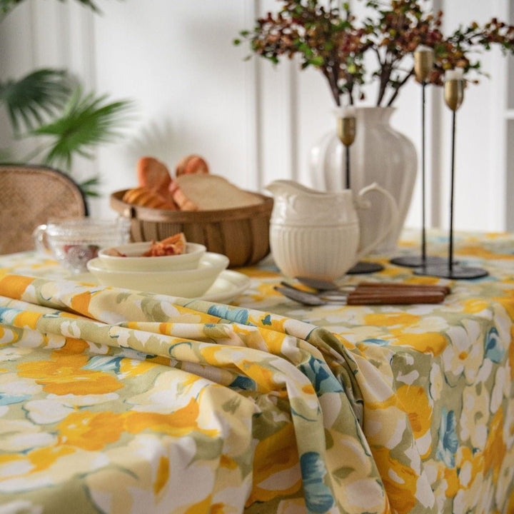 Sunny Garden Table Cloth - Table Cloth - Delicors