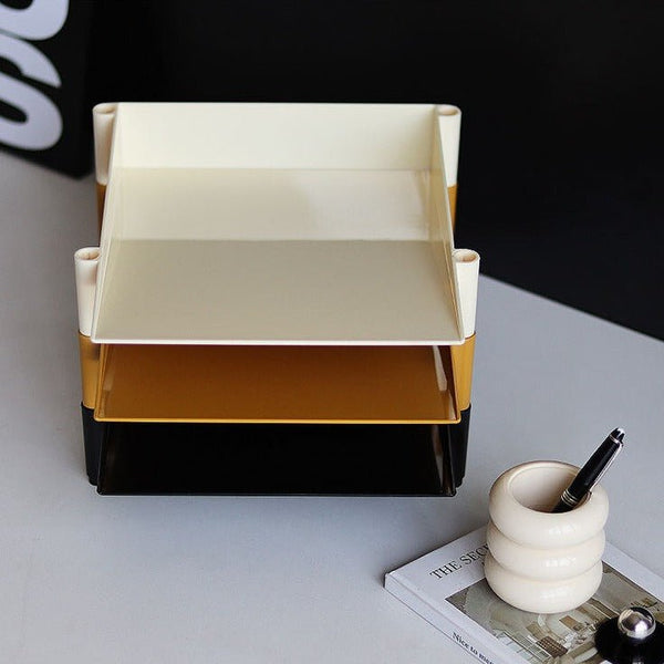 Three Layers File Organiser - Organiser - Delicors