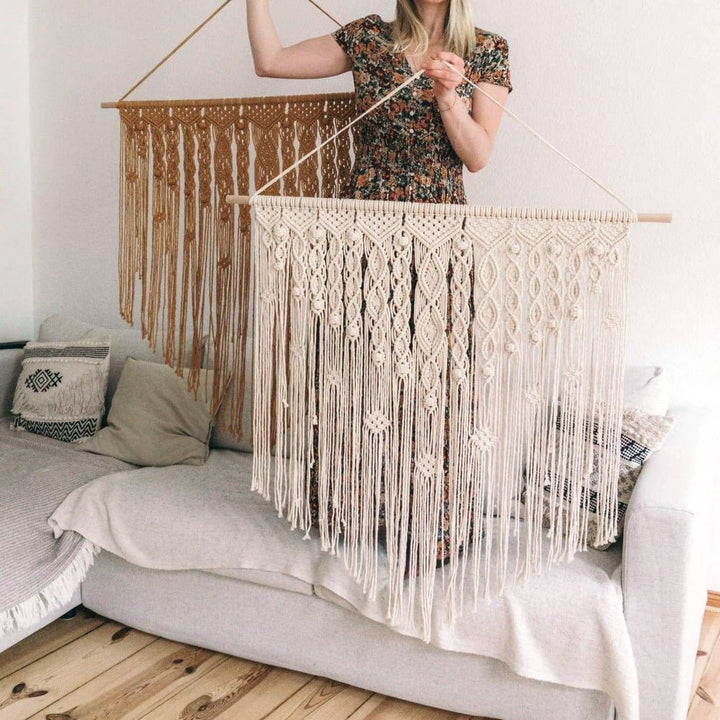 Timeless Neutrals Macrame Creations - Wall Art - Delicors