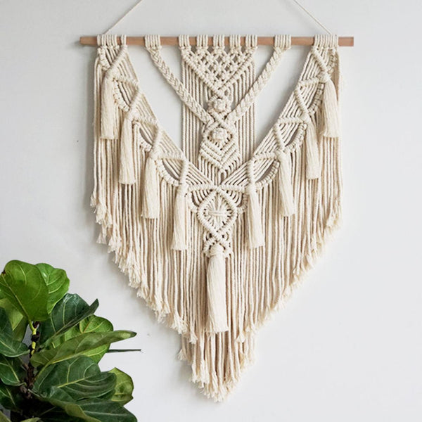Tribal Macrame Wall Decor - Wall Art - Delicors