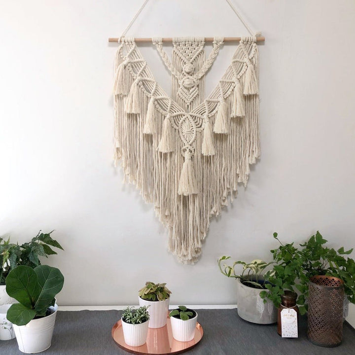 Tribal Macrame Wall Decor - Wall Art - Delicors