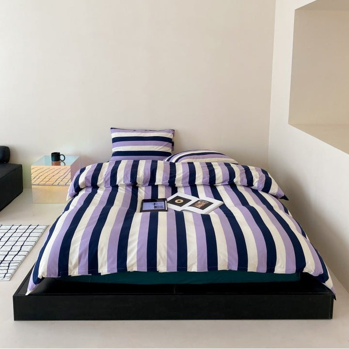 Vivid Striped Bedding Collection -Bedding- Delicors