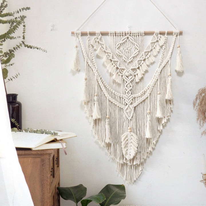 Tassel Woven Macrame Wall Decor