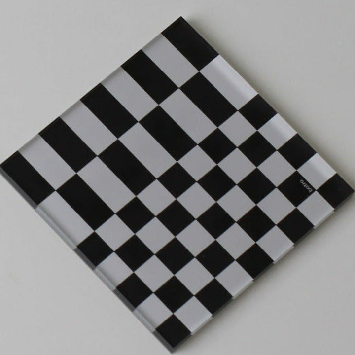 Checkerboard Fun Acrylic Coaster Collection -Coasters- Delicors