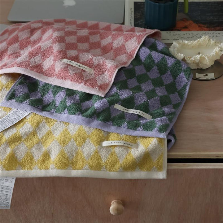 Classic Diamond Towel Collection -Towel- Delicors