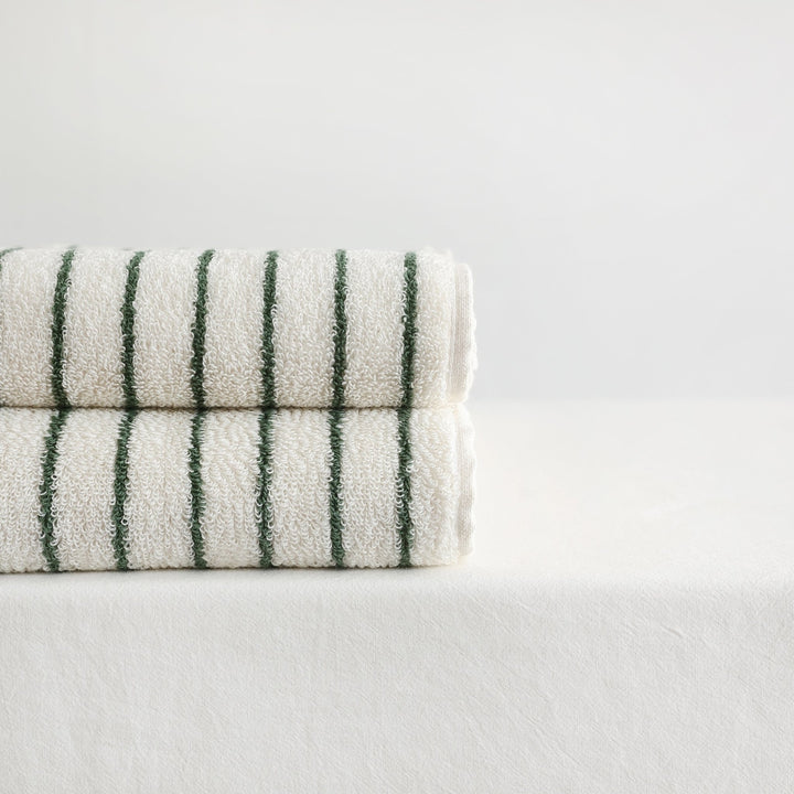 Coastal Striped Towel Collection -Towel- Delicors